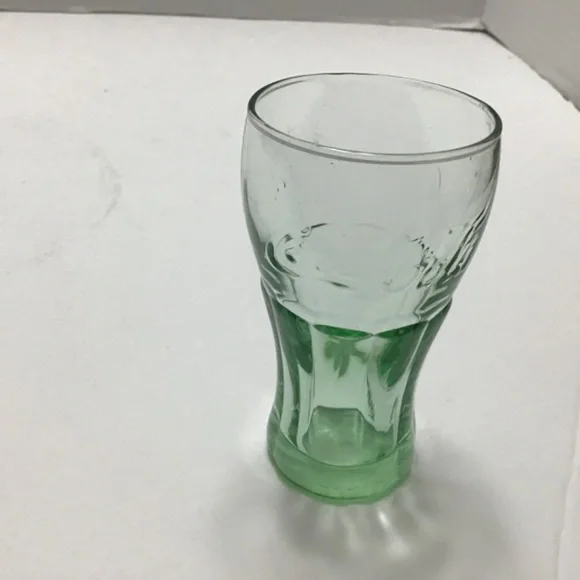 Libbey Miniature Green Coca-Cola Glass 1980s - Picture 6 of 6